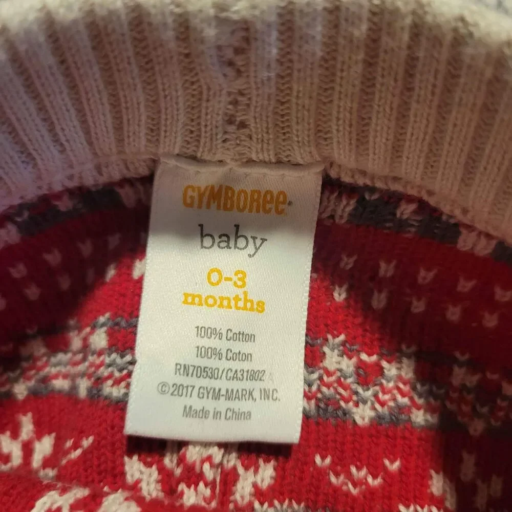 Gymboree baby knit pant 0-3‎ month